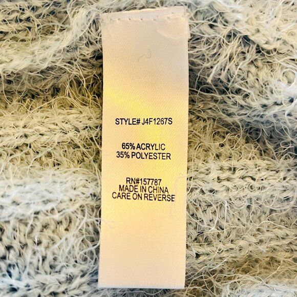 Tillys Full Circle Trends Made With Love Tie Front Cardigan Blue (XL) New w/Tag - Picture 9 of 11